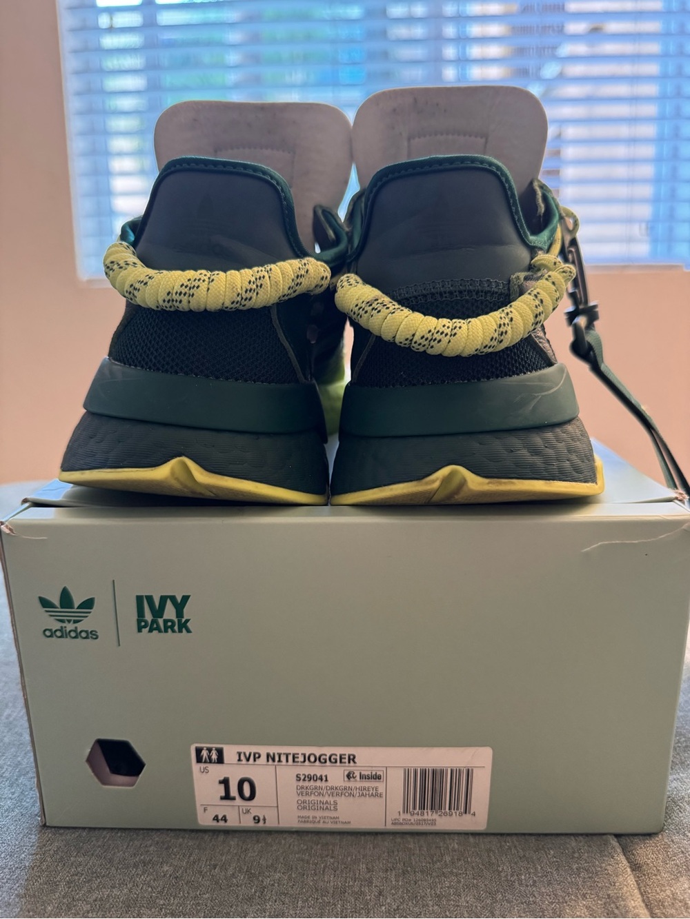 adidas IVP Nitejogger Men’s Shoes in Green and Neon
